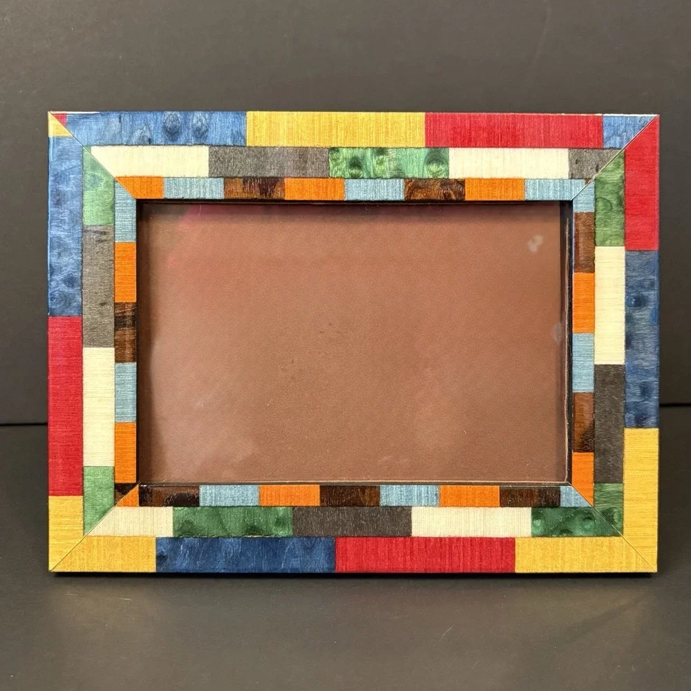 Natalini Made in Italy Multicolor Wood Frame Fits 4